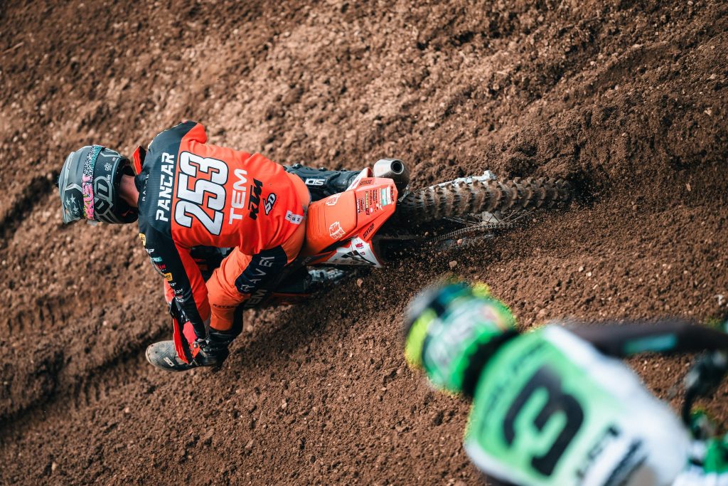 An interview with Jan Pancar discussing his career best moto finish at the MXGP of Czech Republic