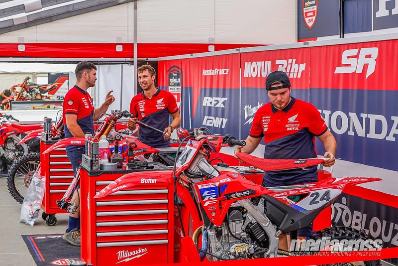 Quentin Prugnières signs with SR Motoblouz Honda in MXGP