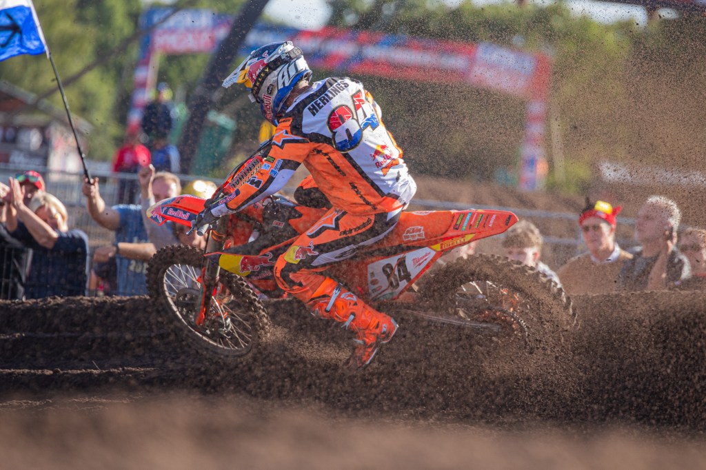 A photo of Jeffrey Herlings at the MXGP of Netherlands 2025