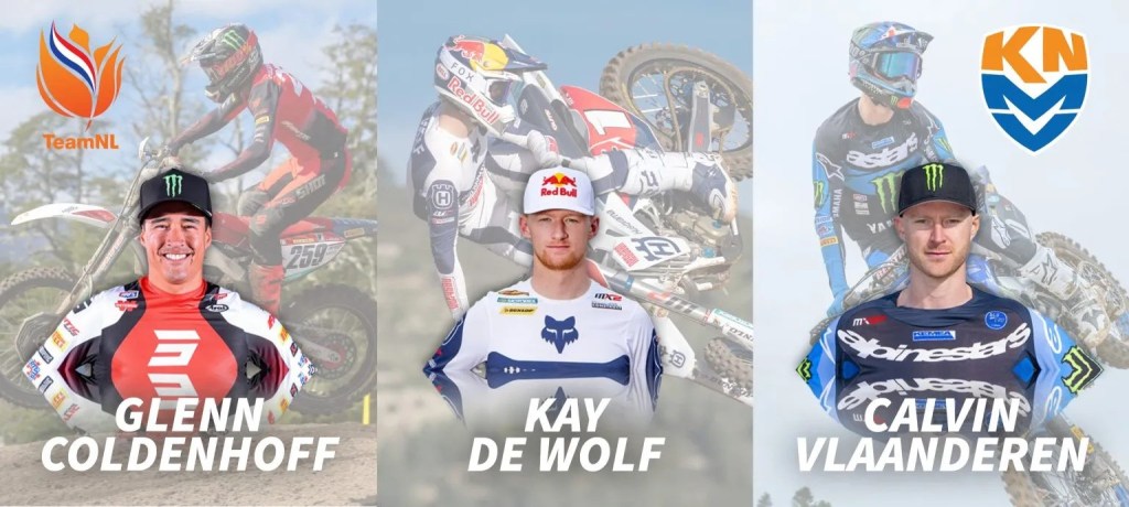 A photo of the 2026 team Netherlands MXoN team