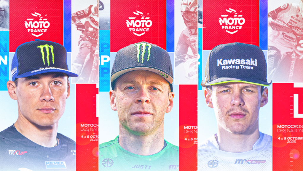 A photo of team France for the MXoN