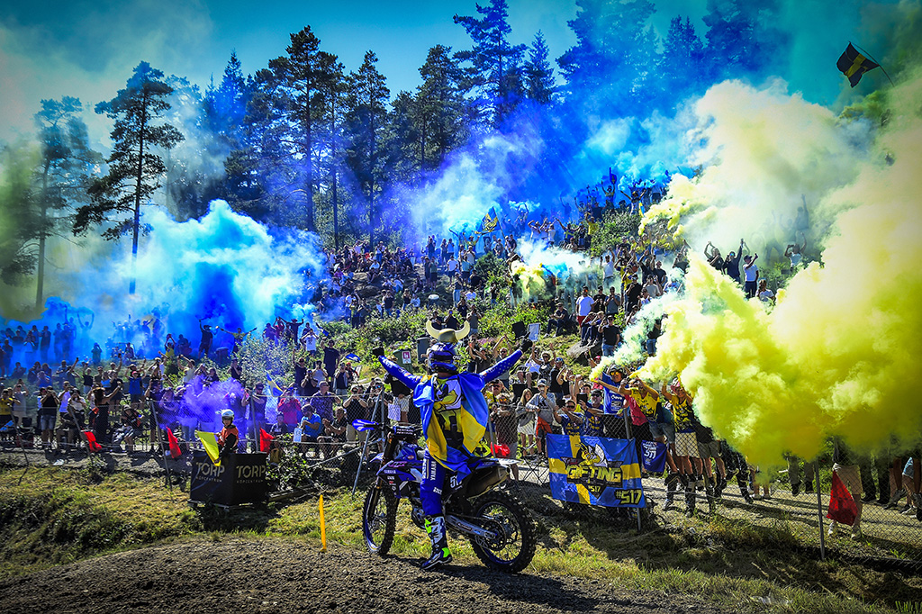 A photo of Isak Gifting at the Swedish Grand Prix