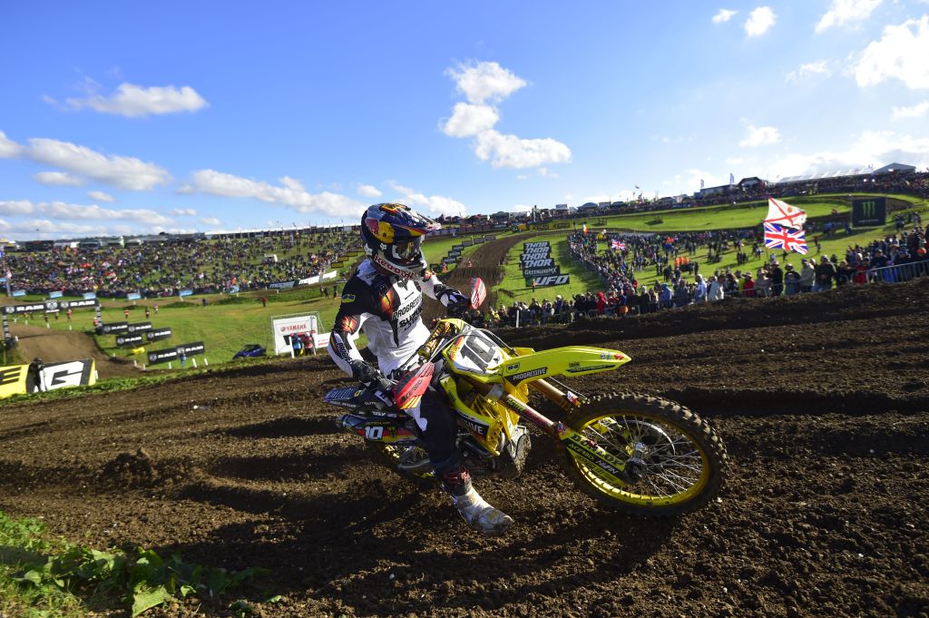 A photo of Ken Roczen at the Motocross of Nations 2024