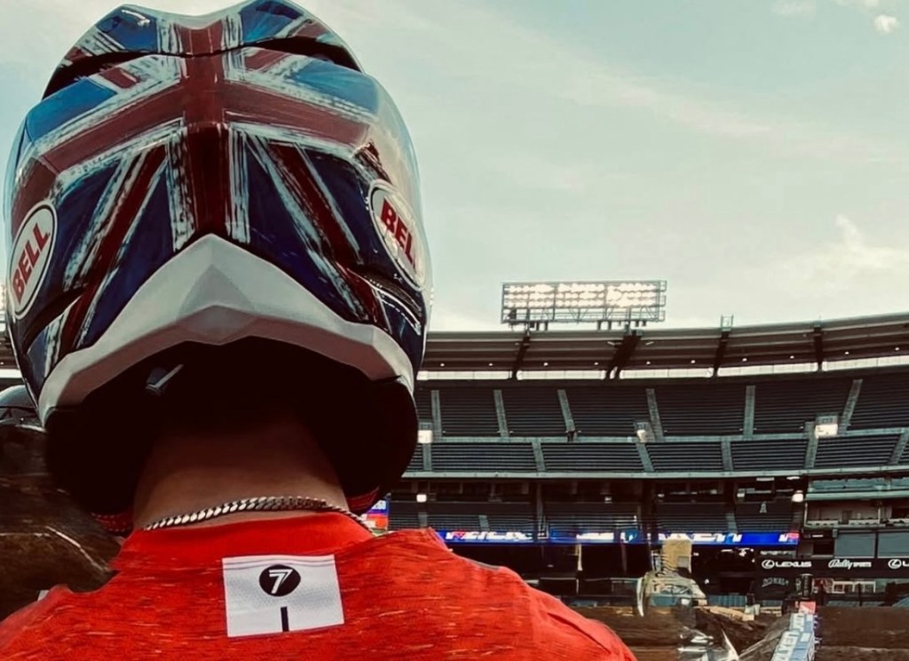 A photo of Dylan Walsh used in an article on his selection for Team GB