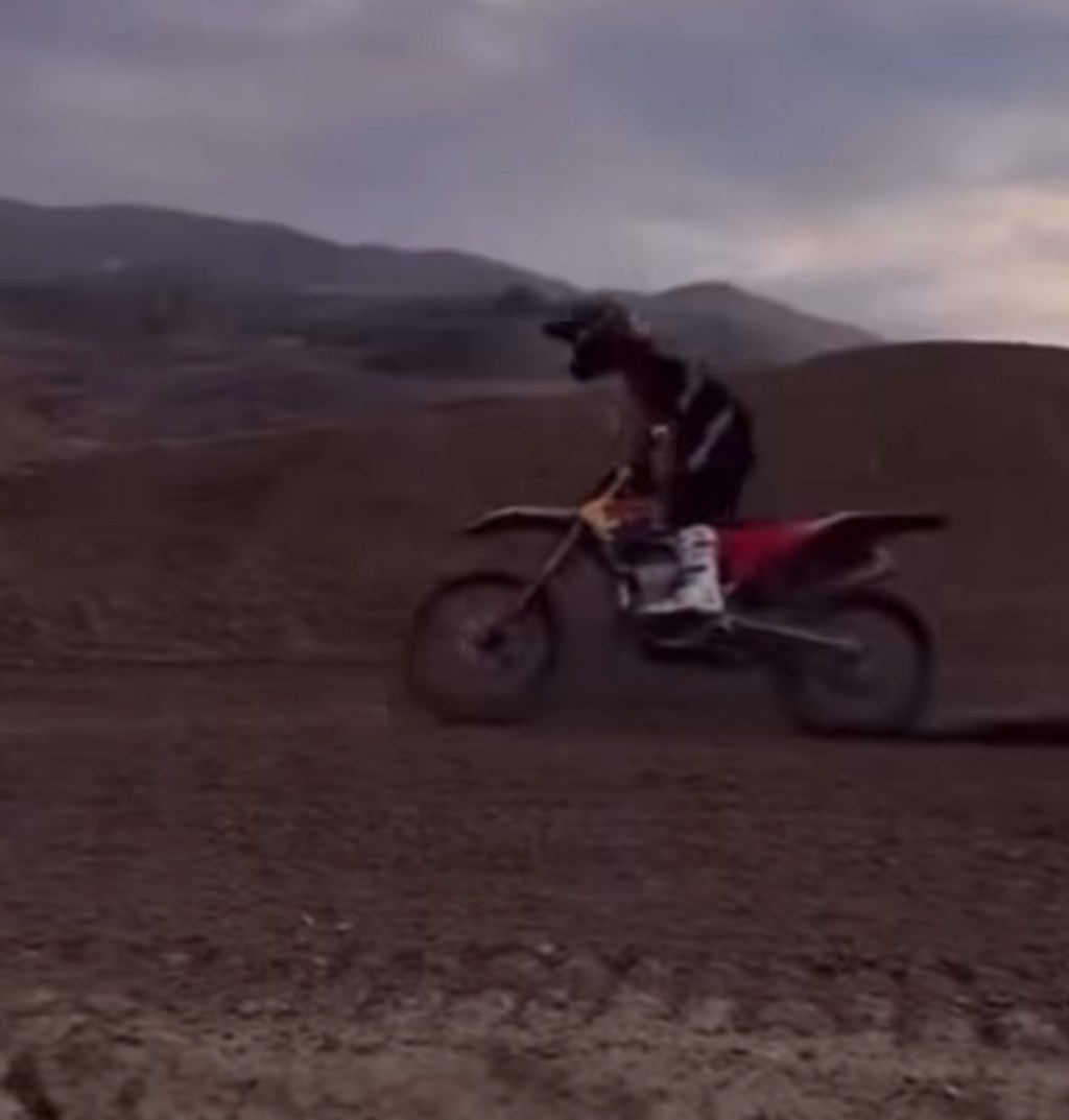 Video: Justin Barcia Riding a Ducati on Supercross