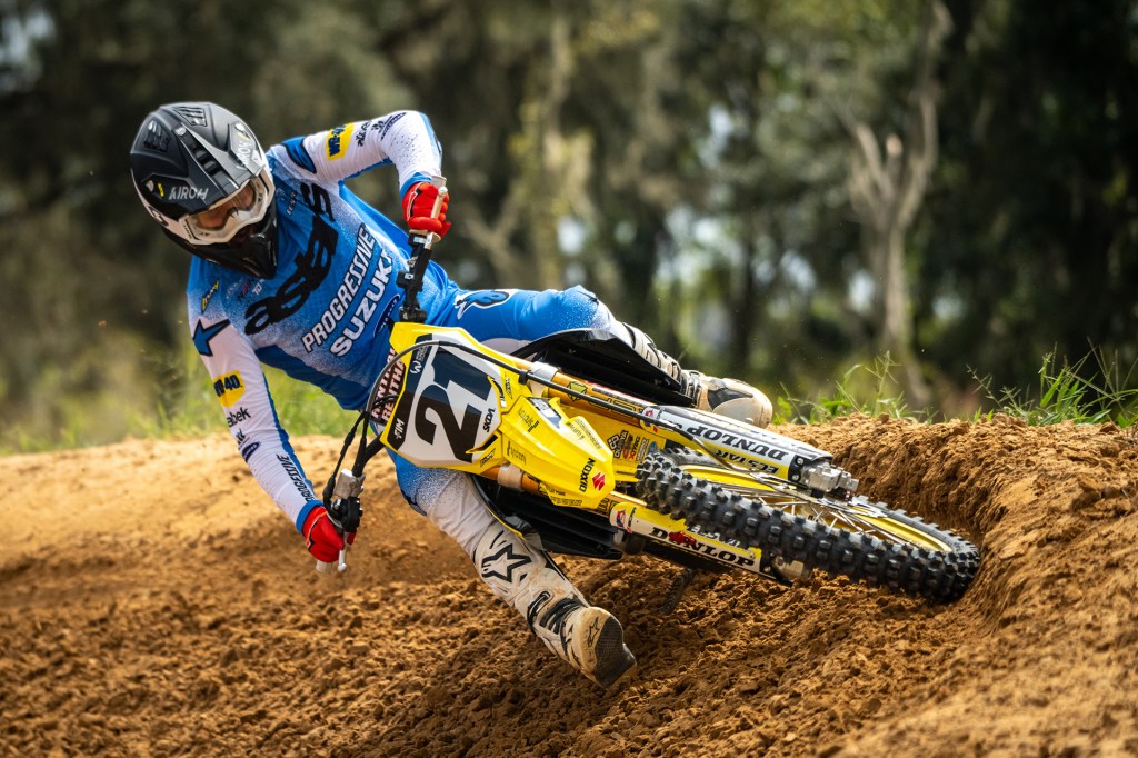 Jason Anderson makes a return to Suzuki