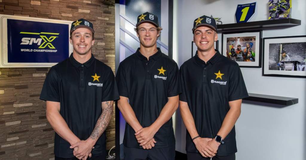 Rockstar Energy Husqvarna Factory Racing Confirm 2026 SMX Rider Line-Up