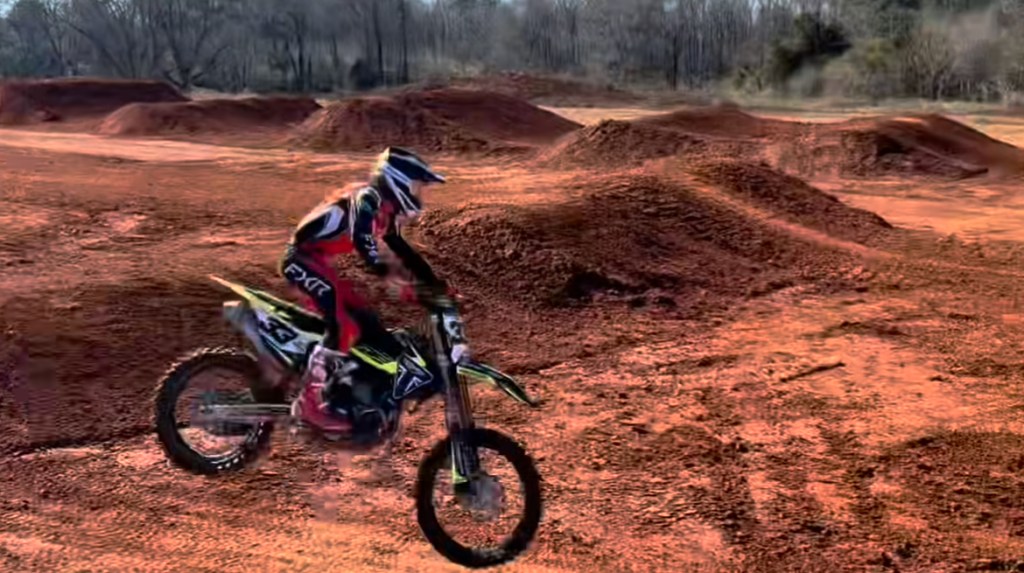 Video: Austin Forkner Spinning Laps on the Triumph 450 Ahead of A1 Debut