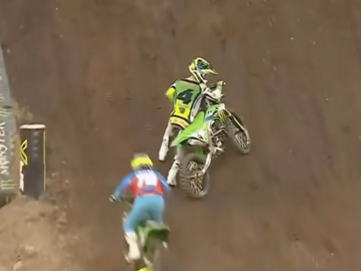 Video: Chase Sexton’s Heat Race Crash at Anaheim&nbsp;1