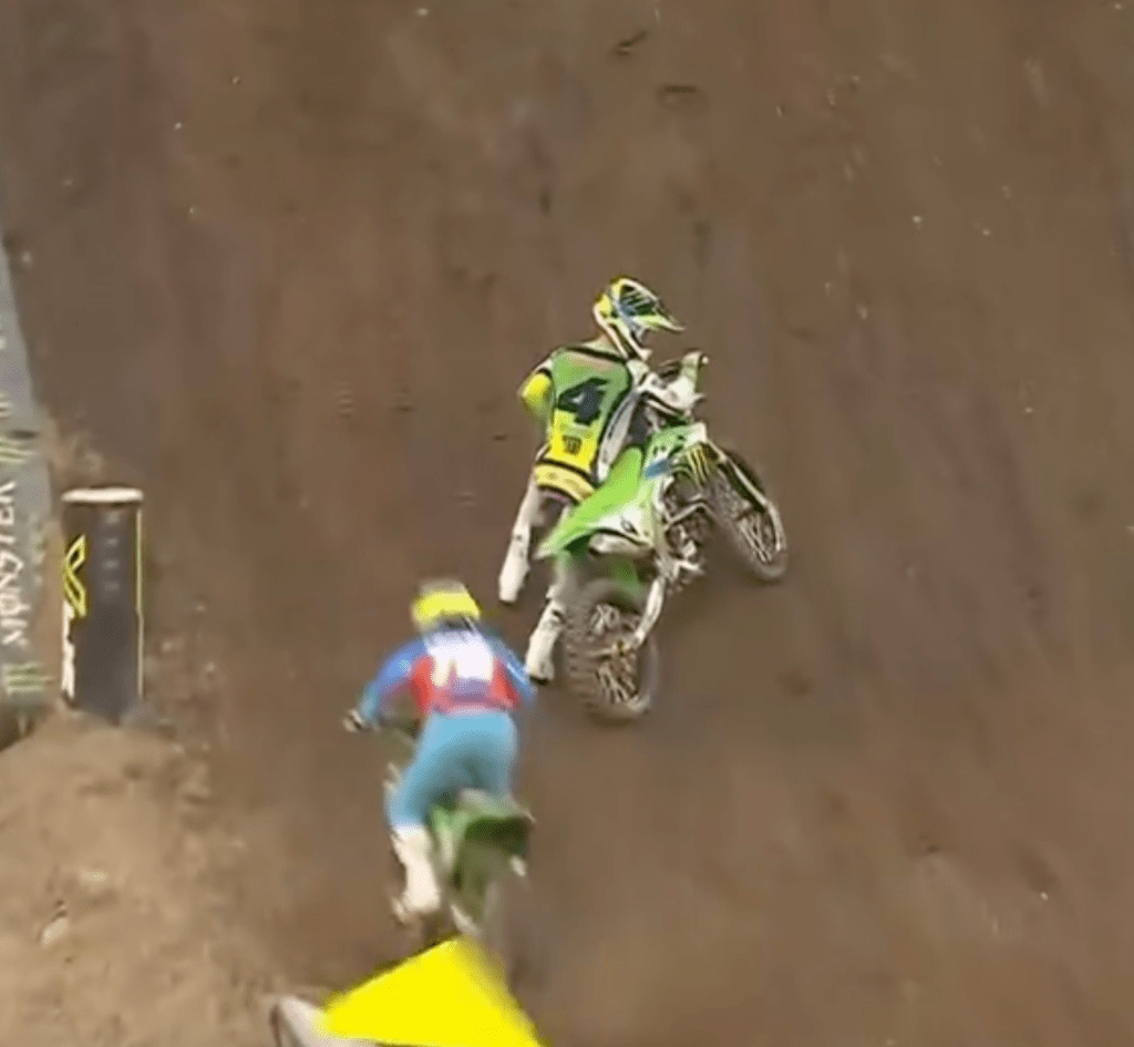 Chase Sexton's Anaheim 1 crash