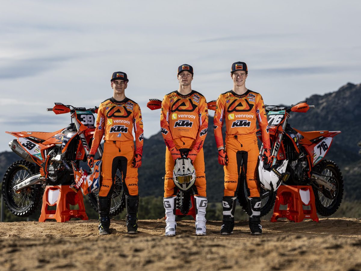 Van Venrooy KTM Announce 2026 Rider Line&nbsp;Up