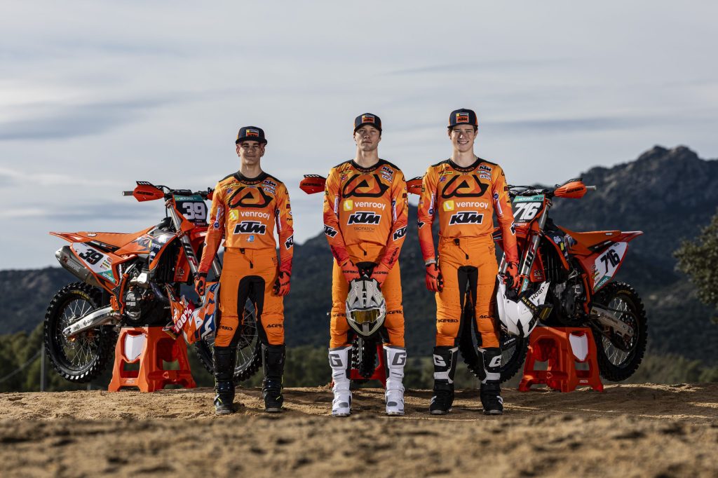 Van Venrooy KTM Announce 2026 Rider Line Up