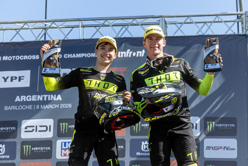 Triumph Factory Racing Achieve Double Podium Finish at Argentine Opener