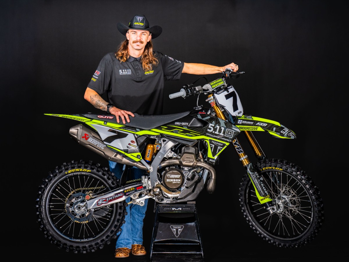 Aaron Plessinger Signs with Triumph Factory&nbsp;Racing