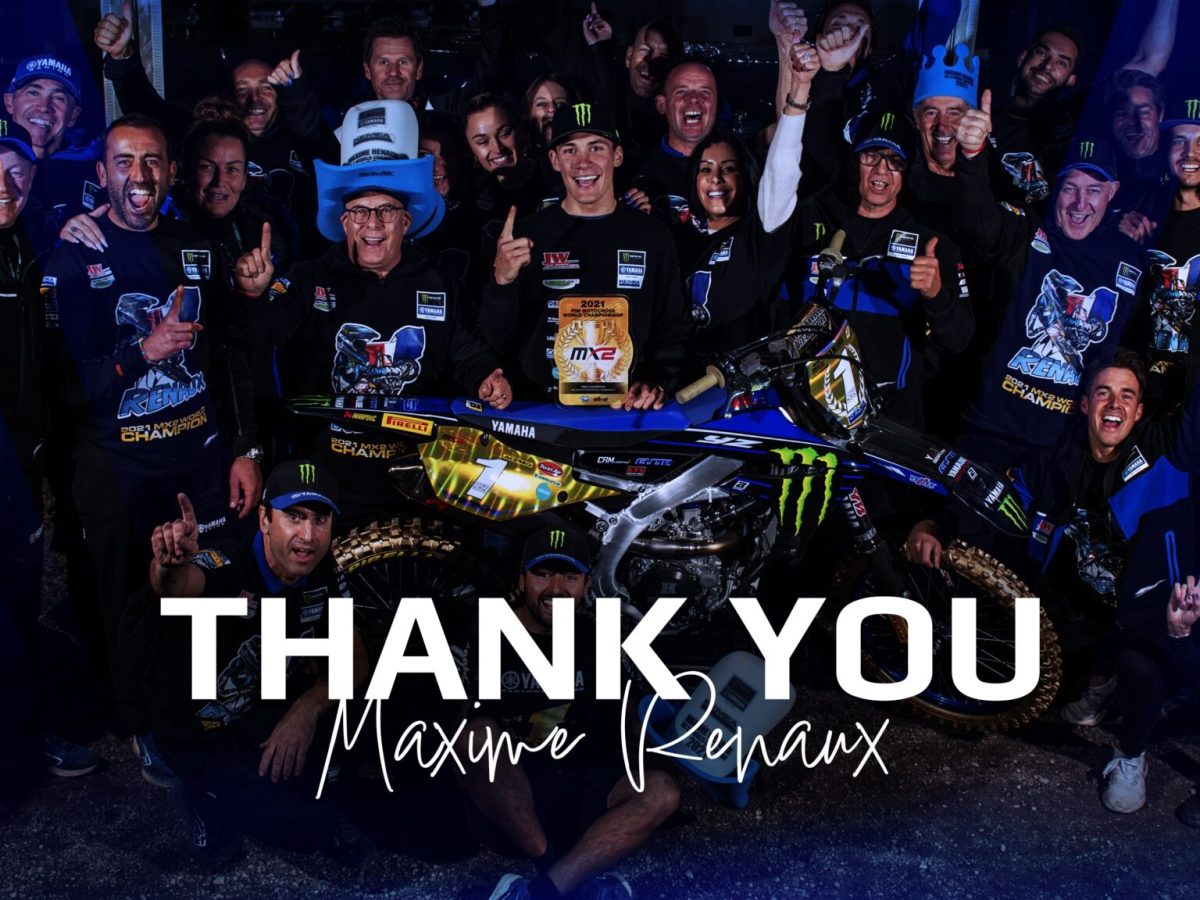 Yamaha and Maxime Renaux Part Ways After Decade-Long Partnership
