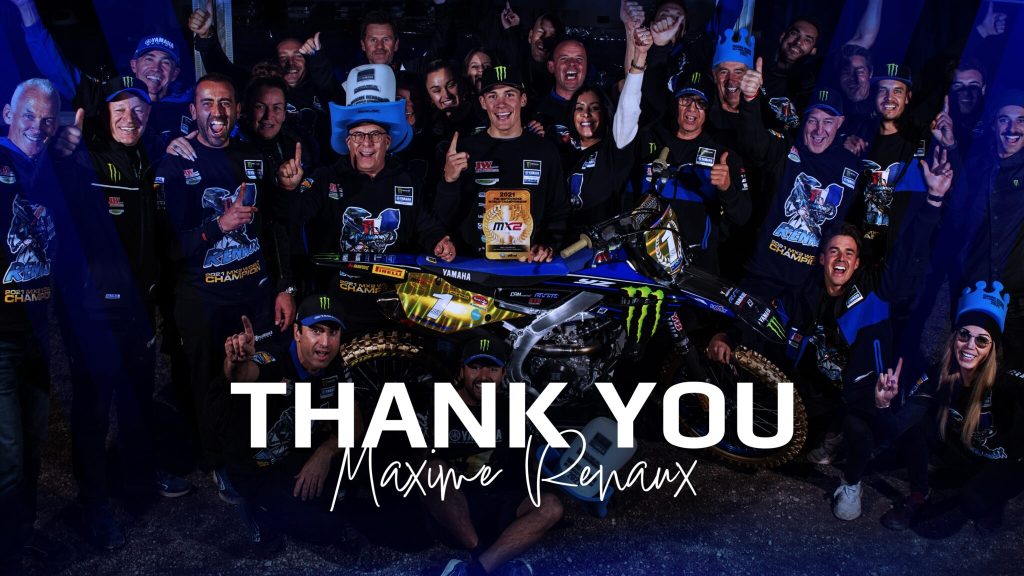 Yamaha and Maxime Renaux Part Ways After Decade-Long Partnership