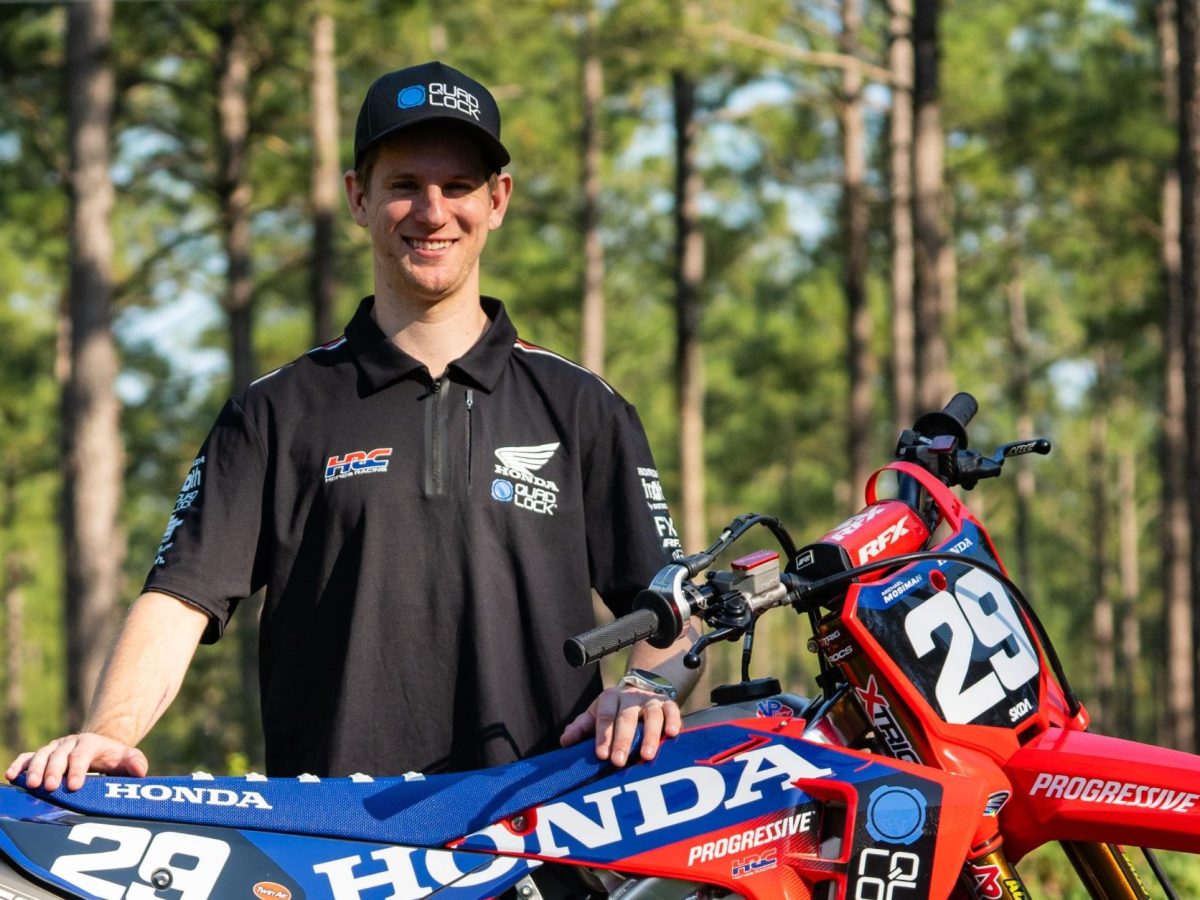 Michael Mosiman Inks Deal with Quad Lock Honda
